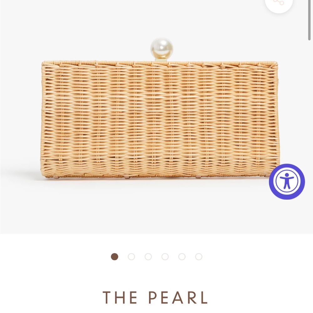 Pamela Munson The Pearl Clutch -NWT